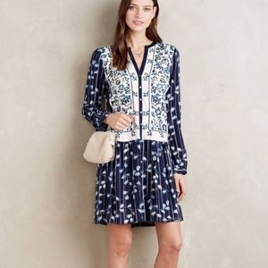 Embroidered Anthropologie dress